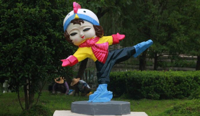 十二生肖福娃系列——鸡.gif