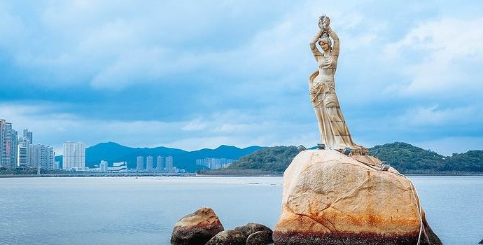 珠海的《渔女》.JPG