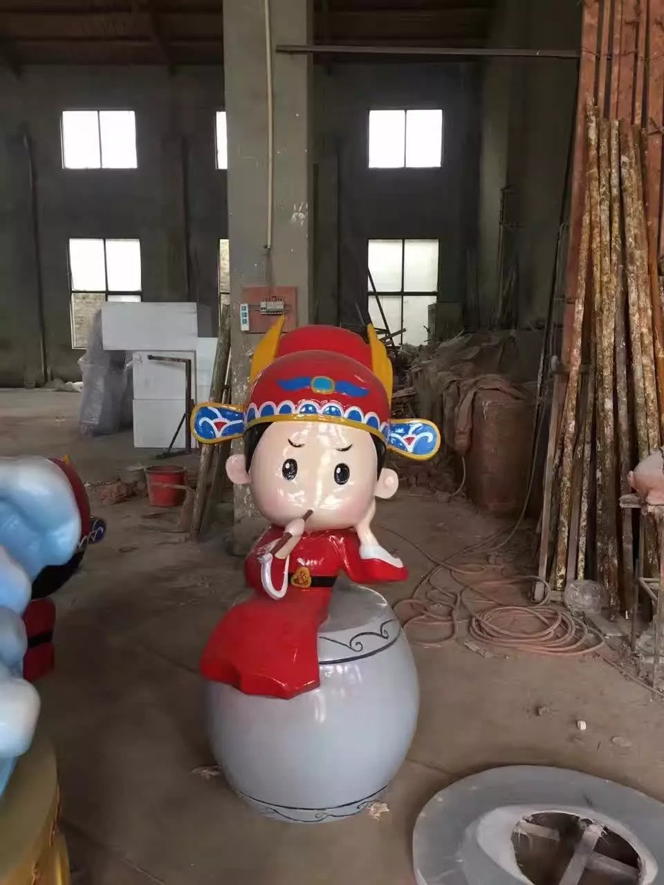 玻璃钢雕塑制作过程 上海雕塑 上海玻璃钢雕塑