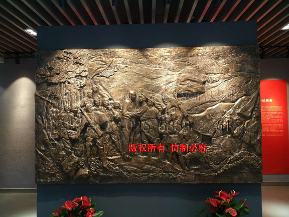 南京大学玻璃钢浮雕
