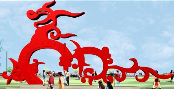 龙图腾雕塑制作解析！