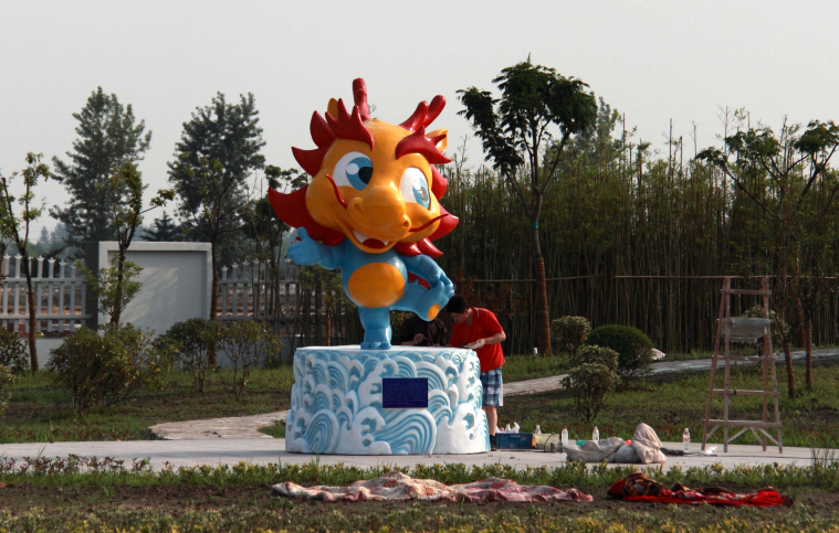 玻璃钢雕塑的应用场景