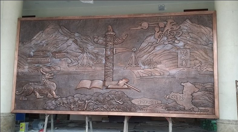 雕塑中锻铜的工艺流程是什么