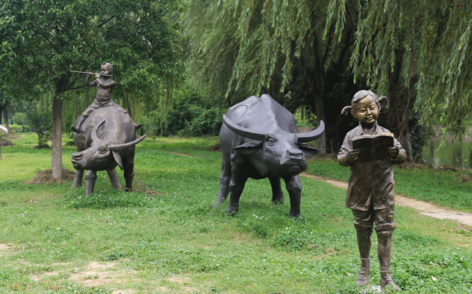 来来，雕塑厂家和您聊聊音符与雕塑！