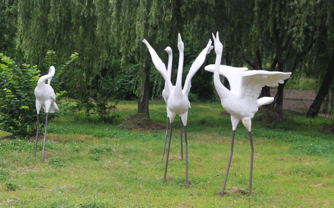 “我怎么这么好看”玻璃钢雕塑说！