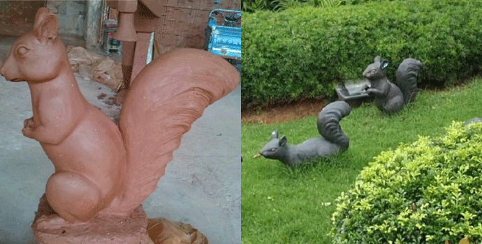 观赏玻璃钢雕塑制作，您需要了解玻璃钢雕塑的使用寿命！