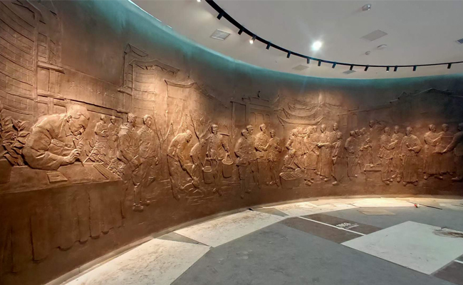 校园浮雕，感受浮雕的文化底蕴！