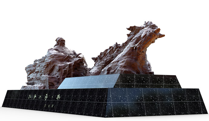 人物肖像雕塑:创作孔子是我最无奈的主题……