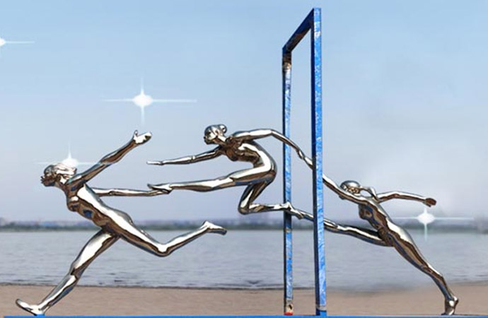 不锈钢人物雕塑的特质有没有吸引到您？是如何制作出来的呢？