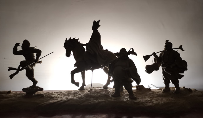 今天我们来说一下西游记主题雕塑！