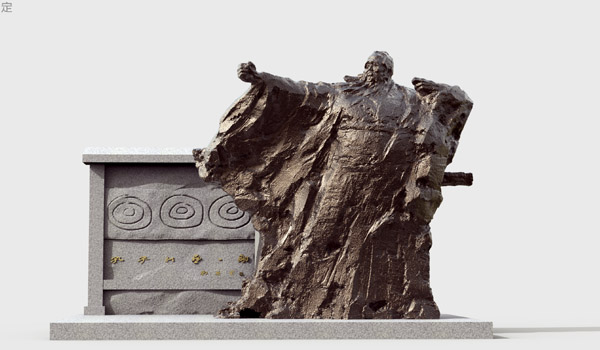 观郭老师雕塑制作：孔子之“六艺”有感！