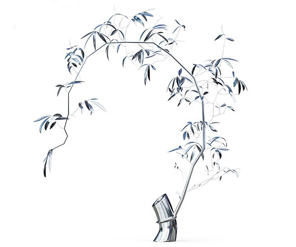 四季系列《春》《夏》《秋》《冬》不锈钢雕塑