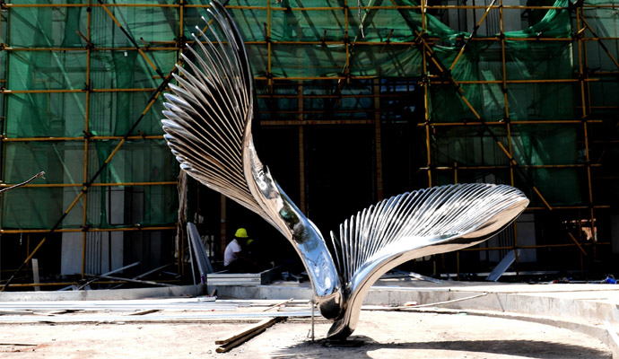 不锈钢雕塑的制作工艺